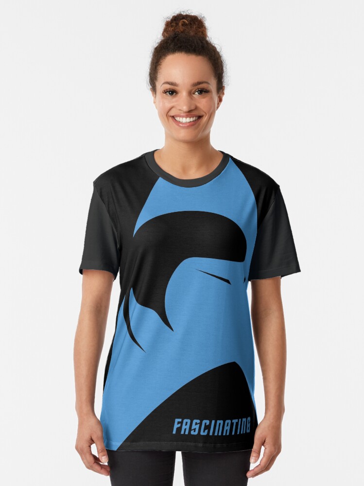 Alternate view of Spock Fascinating Star Trek Original Series Graphic T-Shirt