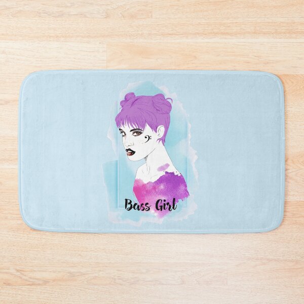 Item preview, Bass Girl. Female Bass Guitarist. designed and sold by GuitarSwitch.