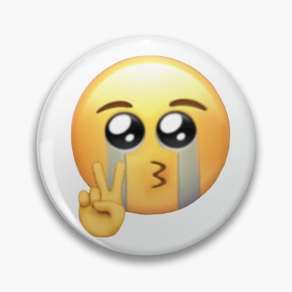 Item preview, Crying Peace Emoji designed and sold by cjs-sketches.