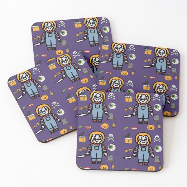 Item preview, scary halloween purple pattern design designed and sold by JUYET656.
