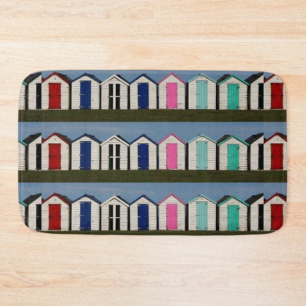 Item preview, Holiday Beach Huts designed and sold by Vision4art by Conway.