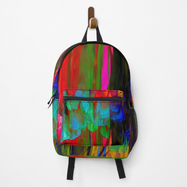 Item preview, Tulip Flower Rainbow Color Abstract Art Print designed and sold by Mary Riley.
