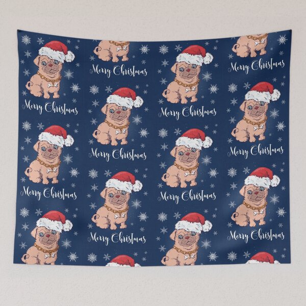 Item preview, Christmas Pug designed and sold by pugmom4.