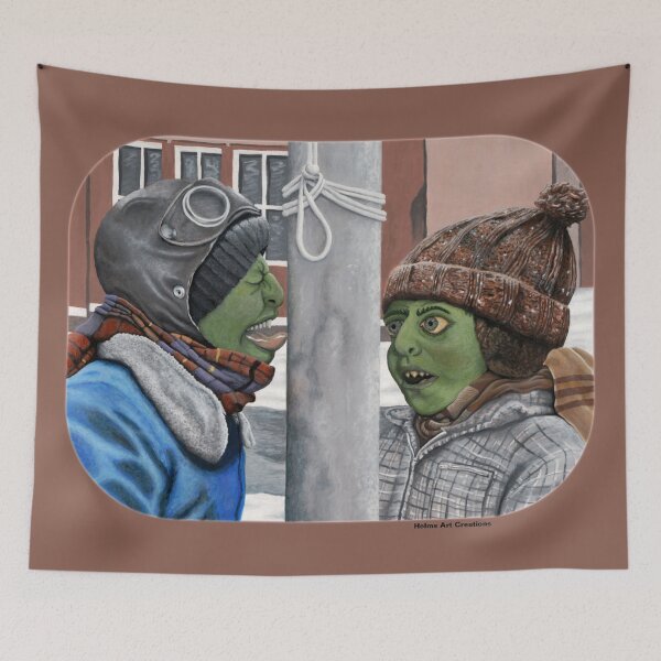 Item preview, Goblin Christmas Story Kids Fantasy designed and sold by HelmsArt.