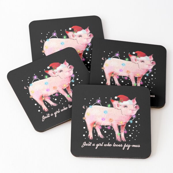 Artikelvorschau, Pigmas Weihnachtshemd, Piggy Christmas Shirt, Weihnachtshemd entworfen und verkauft von Nrlifecreations.