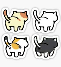 Pegatina Neko Atsume - Culos
