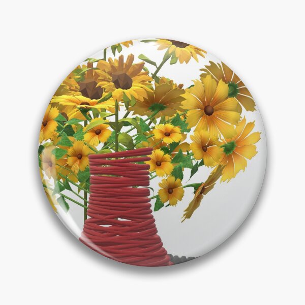 Item preview, 3D flowers in red Vass  designed and sold by jotcar.