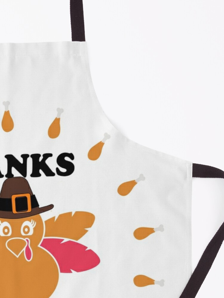 Discover Funny Turkey Thanksgiving Kitchen Apron