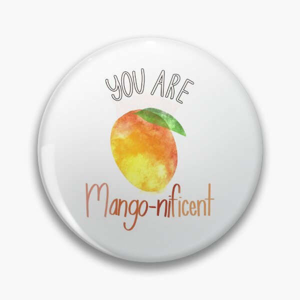 Item preview, Mango-nificent Pun designed and sold by Emma Chainani.
