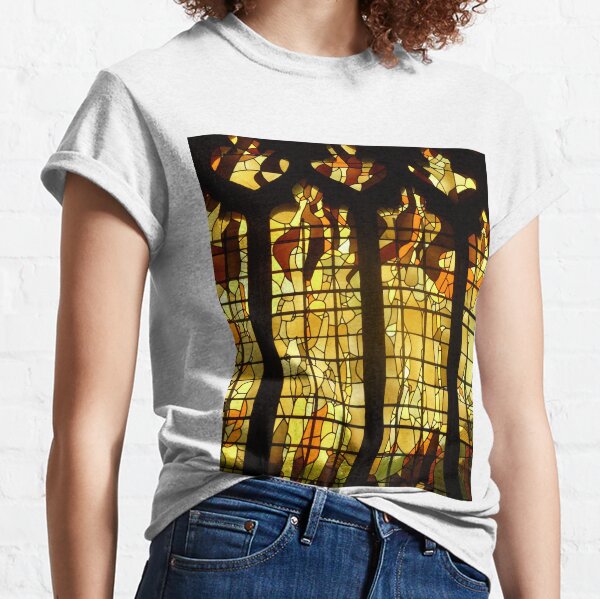 Autumn Stained Glass Classic T-Shirt