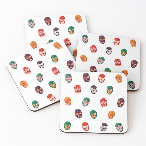 Item preview, Luchadores Pattern designed and sold by JustineLecouffe.