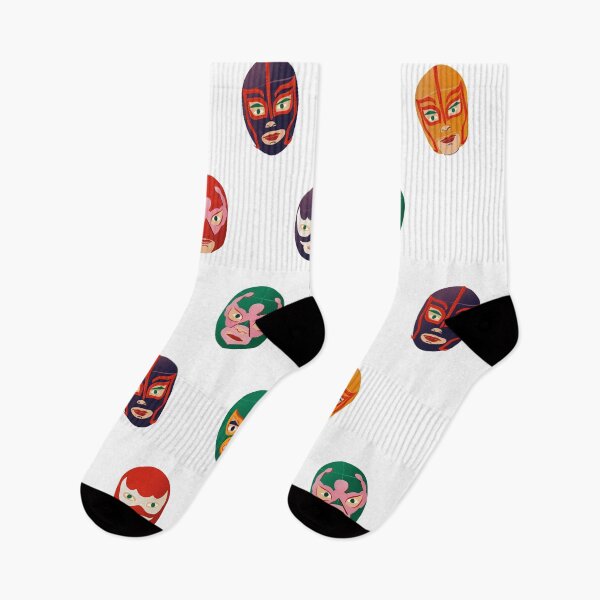 Item preview, Luchadores Pattern designed and sold by JustineLecouffe.