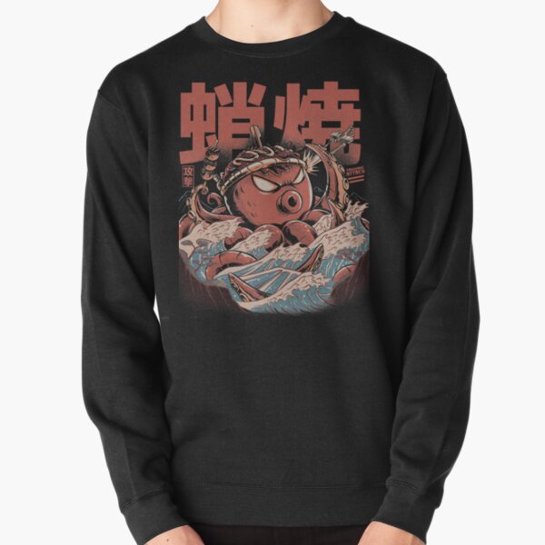 Takoyaki Attack Black Version Pullover Sweatshirt