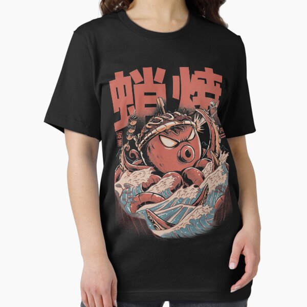 Aperçu de l'œuvre Takoyaki Attaque Version Noire créée et vendue par Ilustrata®.