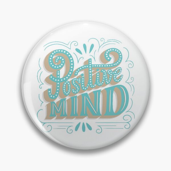 Item preview, Positive Mind Cyan designed and sold by Creativenetic.