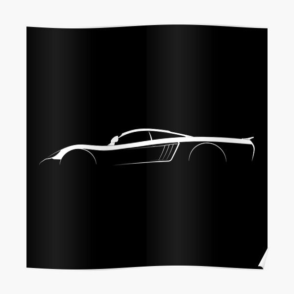 Saleen S7 Silhouette Poster