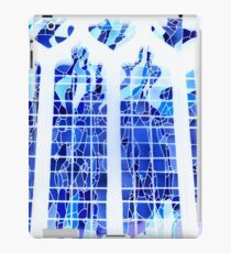 Blue Ice Stained Glass iPad Case/Skin