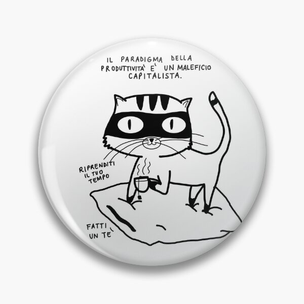 Item preview, Tea cat designed and sold by blulu-.