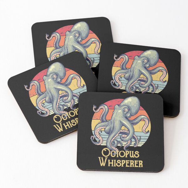 Item preview, Retro Vintage Octopus Whisperer designed and sold by gorillamerch.