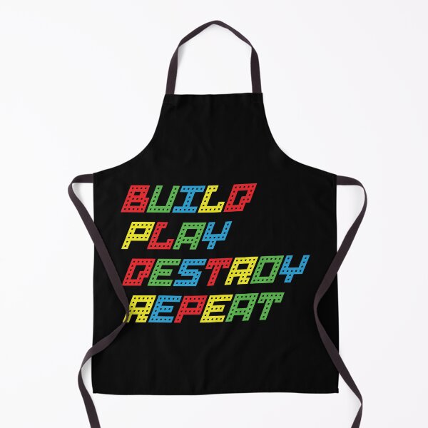 Item preview, Kids Build Play Destroy Repeat Building Blocks Master Builder designed and sold by TheMattDesigns.