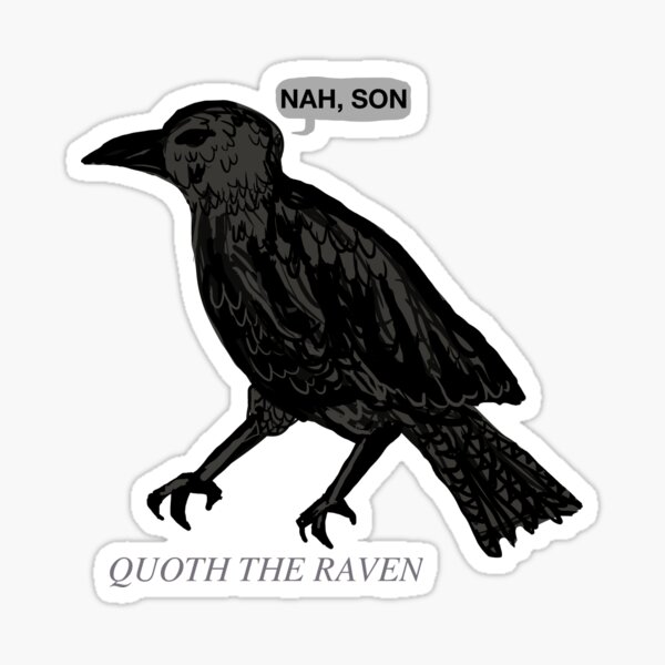 Item preview, quoth the raven designed and sold by chickaboom.