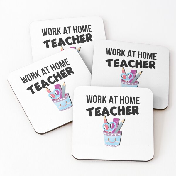 Item preview, Work at Home Teacher designed and sold by Teamworkdream.