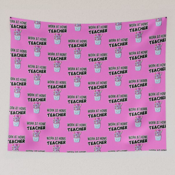Item preview, Work at Home Teacher designed and sold by Teamworkdream.
