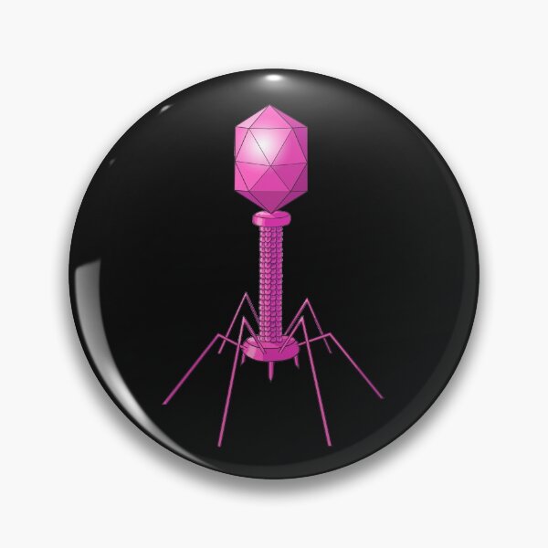 Item preview, Bacteriophage or Phage, a Complex Virus Shape designed and sold by ScienceSource.