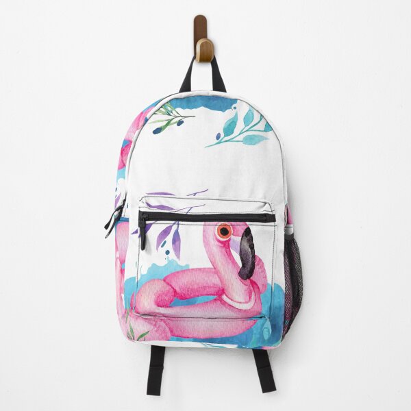 Aperçu de l'œuvre Aquarelle Summertime Flamingo créée et vendue par AestheticAtire.