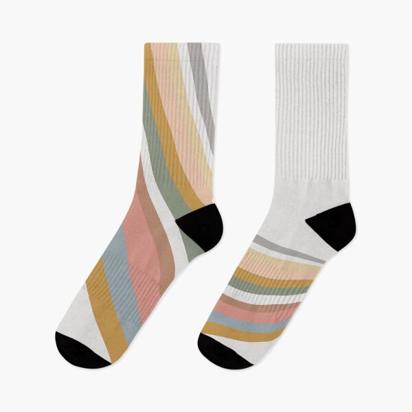 Artikelvorschau, Moderne minimale Regenbogenbögen - Gold, Pfirsich, Grau, Grün, Hellblau, Koralle, Pfirsich entworfen und verkauft von ImageNugget.