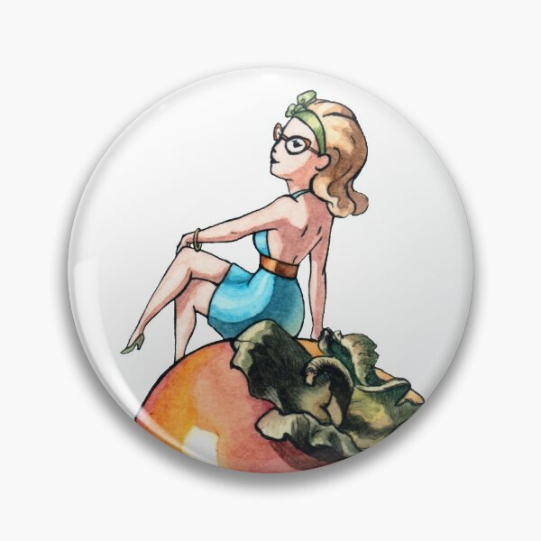 Item preview, Persimmon Girl designed and sold by AquarellChill.