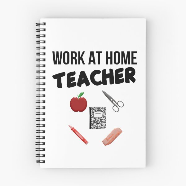 Item preview, Work at Home Teacher Design designed and sold by Teamworkdream.