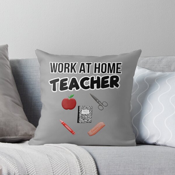 Item preview, Work at Home Teacher Design designed and sold by Teamworkdream.