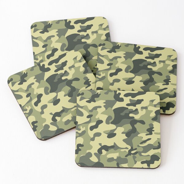 Item preview, yellow military camouflage designed and sold by 42youbest.