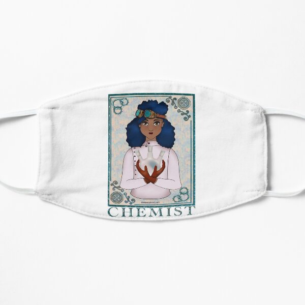 ABC's Types of Scientists: Chemist Flat Mask