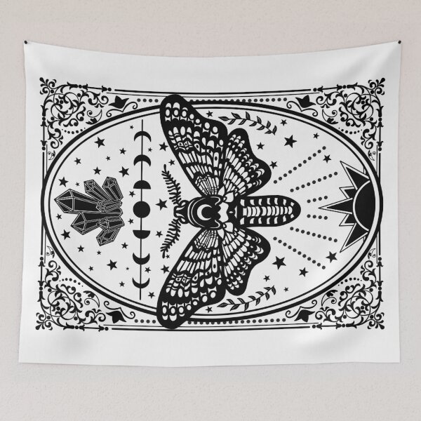 Item preview, witchy moth designed and sold by carlythompson.