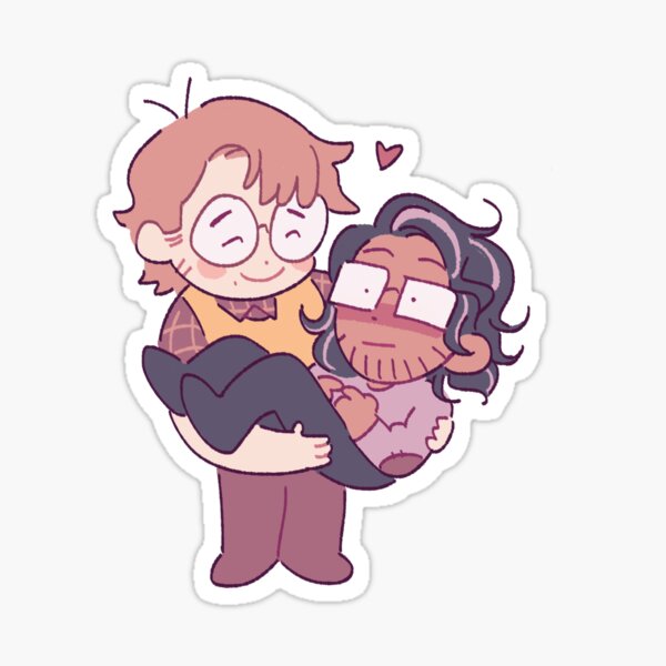 Jon and Martin TMA Sticker