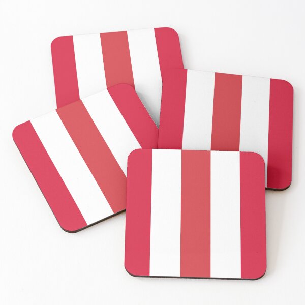 Item preview, Large RED and WHITE Vertical STRIPES designed and sold by RachelMacht.