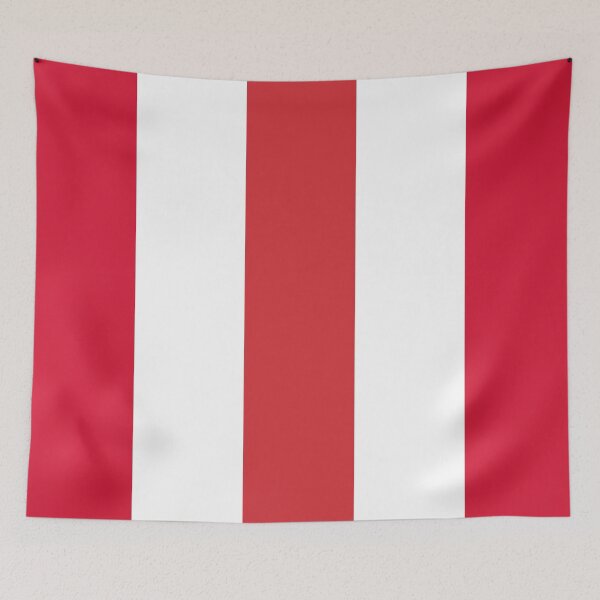 Item preview, Large RED and WHITE Vertical STRIPES designed and sold by RachelMacht.