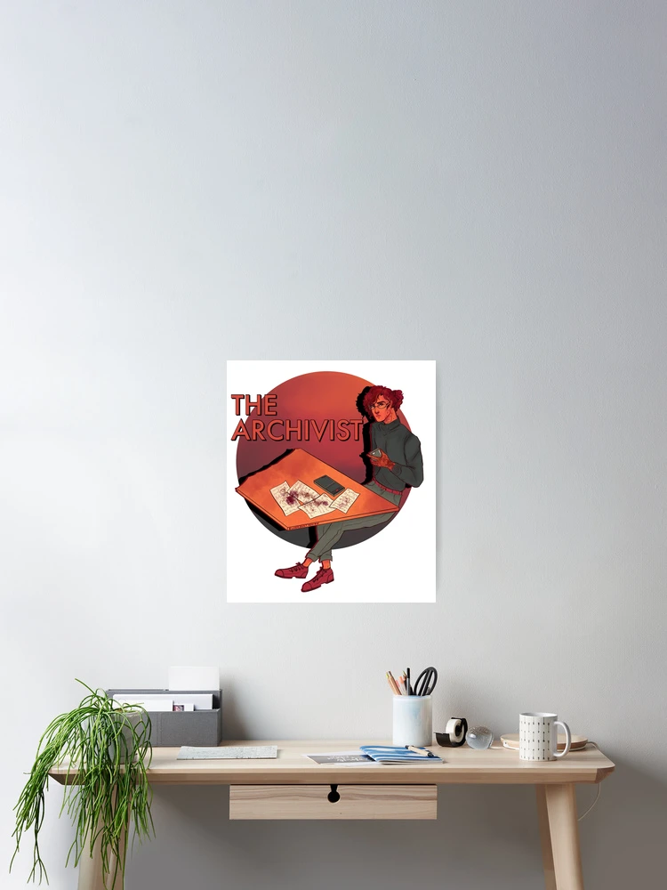 Thumbnail 2 of 3, Poster, The Archivist designed and sold by starryjava.