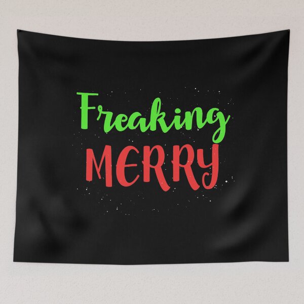 Artikelvorschau, Freaking Merry, Weihnachtshemd, Weihnachtshemd, Weihnachtshemd entworfen und verkauft von Nrlifecreations.