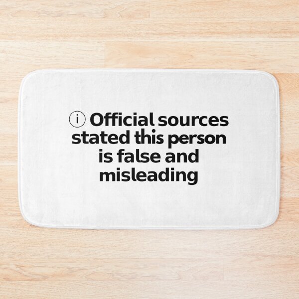 Item preview, Official sources stated this person is false and misleading designed and sold by nipsday.