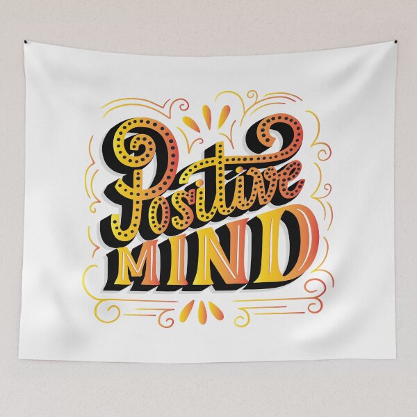 Item preview, Positive Mind Retro designed and sold by Creativenetic.