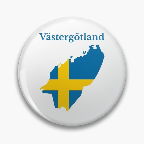 Item preview, Vastergotland Province Map, Swedish Province, Sweden. designed and sold by marosharaf.
