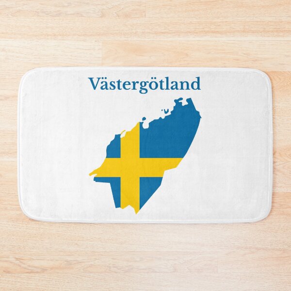 Item preview, Vastergotland Province Map, Swedish Province, Sweden. designed and sold by marosharaf.