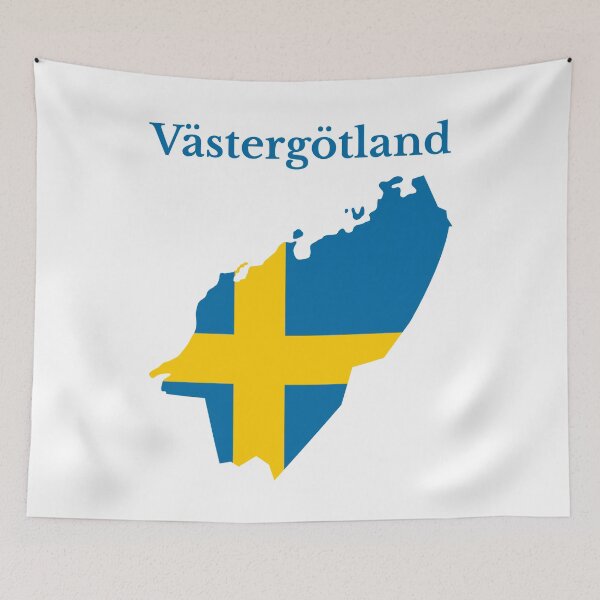 Item preview, Vastergotland Province Map, Swedish Province, Sweden. designed and sold by marosharaf.