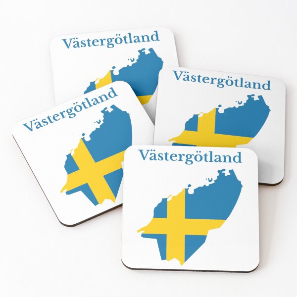 Item preview, Vastergotland Province Map, Swedish Province, Sweden. designed and sold by marosharaf.