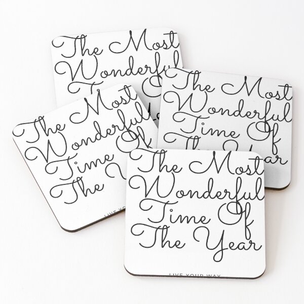 Item preview, The Most Wonderful Time of the Year designed and sold by LiveYourWay.