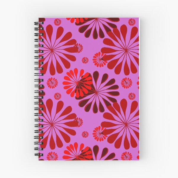 Item preview, Flower pattern in red and pink designed and sold by bernd49.
