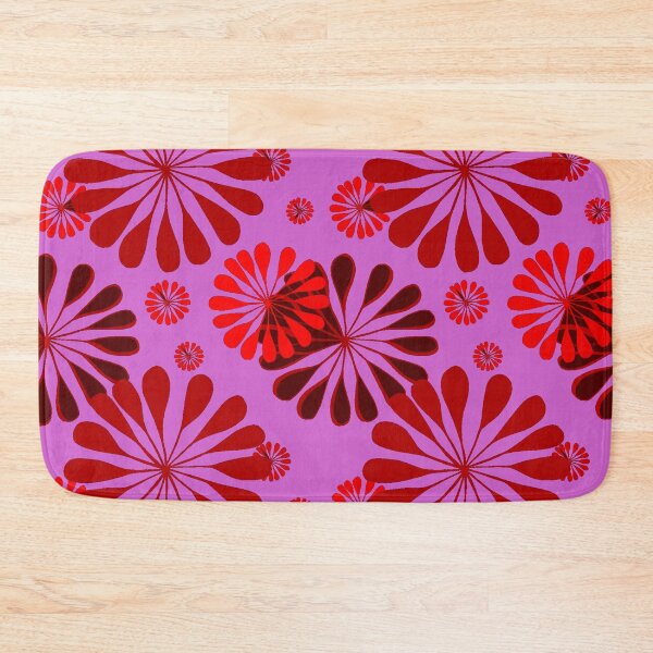 Item preview, Flower pattern in red and pink designed and sold by bernd49.